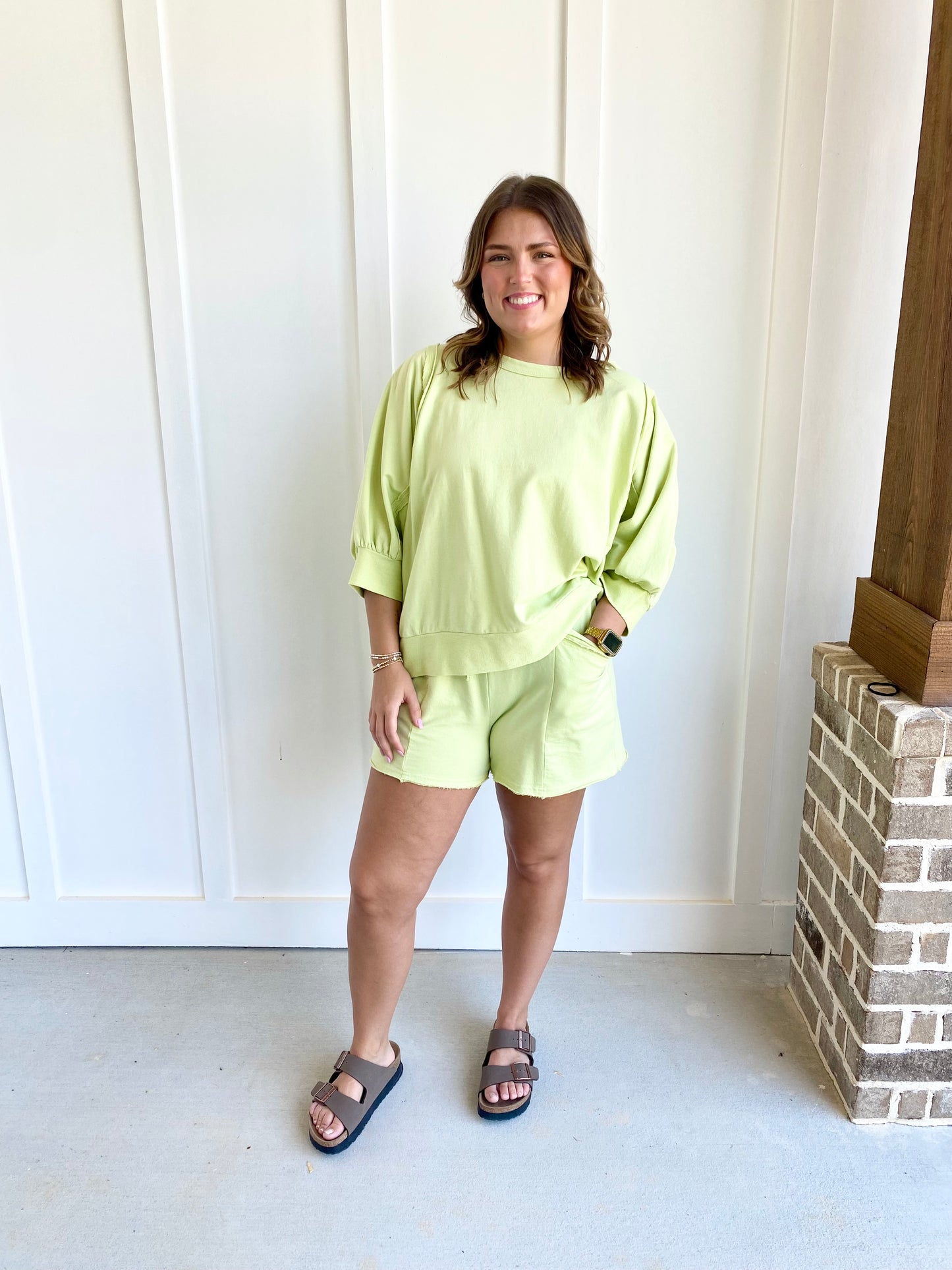 Lime Comfort Short